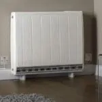 electirc storage heater install