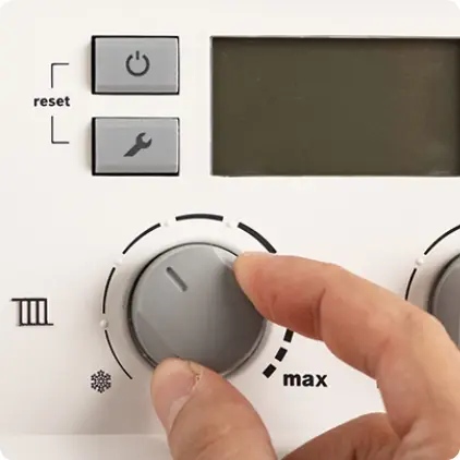 boiler dial