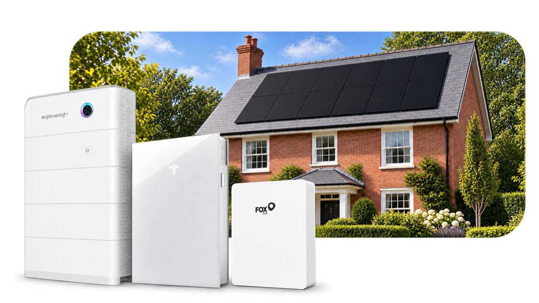 Sigenergy, Tesla and Fox ESS home battery storage