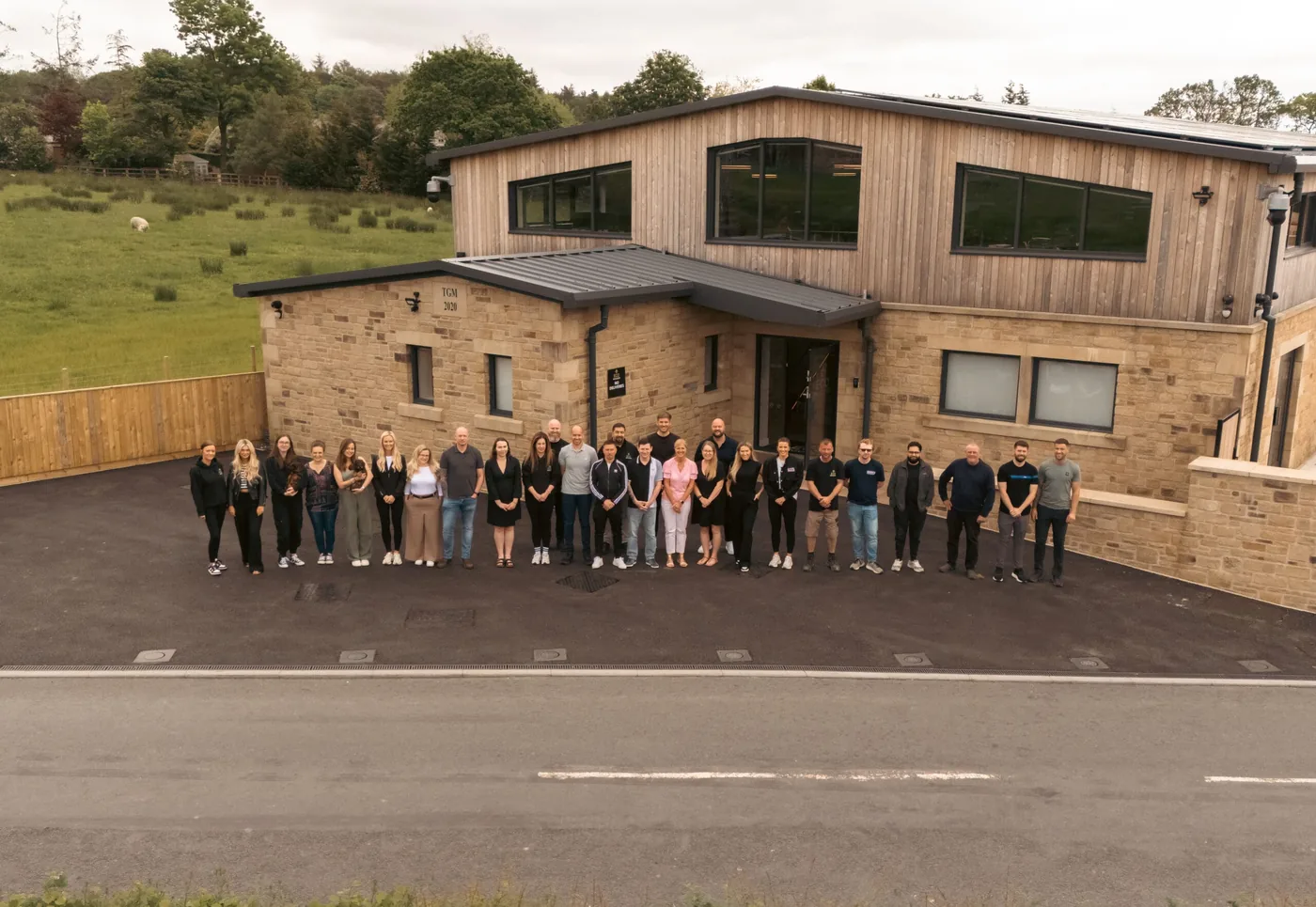 The Eco Providers team outside our office